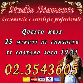 Cartomanzia professionale - 25 minuti di consulto con 10 € Cartomanzia professionale - 25 minuti di consulto con 10 €