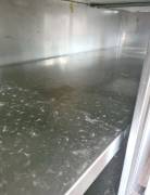 TAVOLO ARMADIATO INOX CON CASSETTIERA USATO  