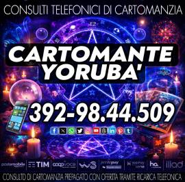 LA MIGLIOR CARTOMANZIA PER SAPERE: IL CARTOMANTE YORUBA' LA MIGLIOR CARTOMANZIA PER SAPERE: IL CARTOMANTE YORUBA'