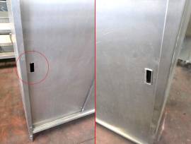 ARMADIO INOX X CUCINA ALIMENTARE USATO  