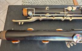 Clarinetto Basso KALISON Milano in vero Ebano revisionato Clarinetto Basso KALISON Milano in vero Ebano revisionato