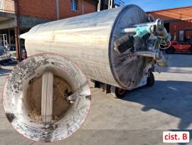 CISTERNA INOX COIBENTATA 4000lt USATA  