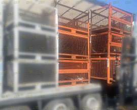 Gabbie metalliche industriali usate mm 1500x1000 h1000 