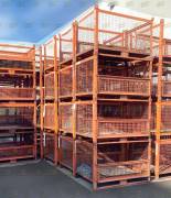Gabbie metalliche industriali usate mm 1500x1000 h1000 