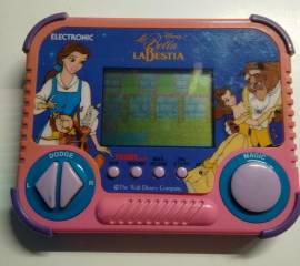 LA BELLA E LA BESTIA Disney 1990 videogioco portatile VINTAGE da collezione