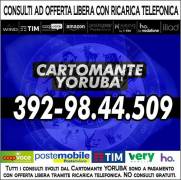 YORUBA' legge i Tarocchi telefonicamente