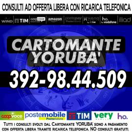 YORUBA' legge i Tarocchi telefonicamente