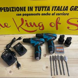 KIT VALIGETTA TRAPANO + AVVITATORE A BATTERIA