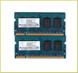 Memoria RAM Nanya 1GB 2X512MB DDR2 PC2-5300S 