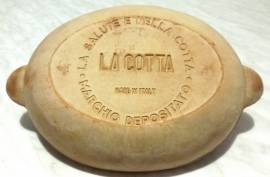 Pentola in terracotta La Cotta ceramiche Boretto scatola e libretto d'istruzioni