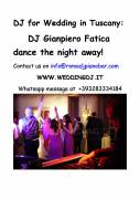 Wedding Dj Tuscany dj Gianpiero Fatica