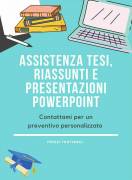 Consulenza, correzione tesi, correzione bozze editing