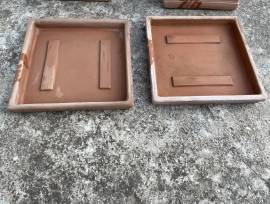 SOTTOVASI TERRACOTTA Rettangolari " Manetti "