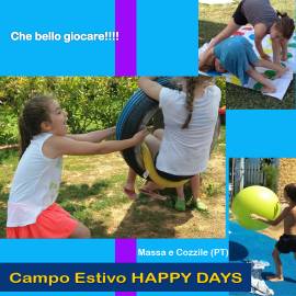CAMPO ESTIVO - HAPPY DAYS - Come in vacanza...