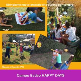 CAMPO ESTIVO - HAPPY DAYS - Come in vacanza...