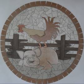 Rosoni artistici per pavimenti / rivestimenti