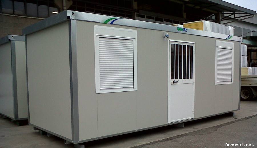 Prefabbricato Monoblocco Baracca Box Servizio Wc + CERTIF. 2022