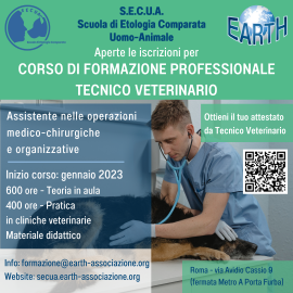 CORSO PROFESSIONALE PER TECNICO VETERINARIO