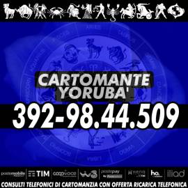 LA CARTOMANZIA DEL CARTOMANTE YORUBA' È A BASSO COSTO