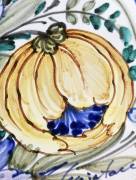 Piatto da collezione vintage a fiori Castelli Simonetti