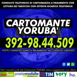 YORUBA', cartomante ed operatore esoterico