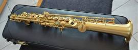 YAMAHA Custom Style Sax Soprano BRONZO Satinato Nuovo (Garanzia)