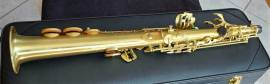 YAMAHA Custom Style Sax Soprano BRONZO Satinato Nuovo (Garanzia)