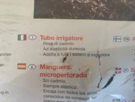 Tubo per irrigazione