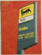 Atlante stradale Italia scala 1:800 000 Istituto geografico De Agostini -AgipPetroli, 1999 perfetto 