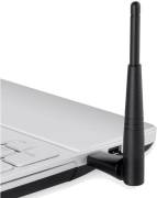 Belkin F9L1004AZ Adattatore Antenna N300XR USB, Extender Wireless, Nero nuovo