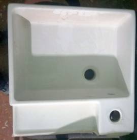 lavabo ceramica rettangolare 41 x 40.6 cm