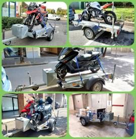 Servizi Trasporto specializzato per moto scooter quad e cose fino a 550kg