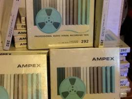 Ampex - Bobina Nastro Professionale Audio / Video Lotto di 10 Pezzi