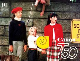 CANON T50 T60 T70 T80 T90 - LIBRETTO MANUALE ISTRUZIONI PER FOTOCAMERA EPOCA