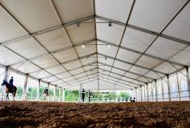 Tendostruttura Nuova 25x50m. H min. 4m., H max 8m