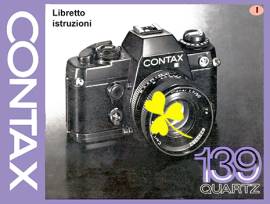 CONTAX 137 MD - 139 Q - 159 MM - 167 MT - 645 AF-  LIBRETTO MANUALE ISTRUZIONI 
