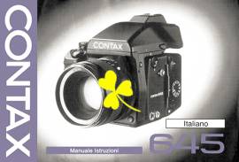 CONTAX 137 MD - 139 Q - 159 MM - 167 MT - 645 AF-  LIBRETTO MANUALE ISTRUZIONI 