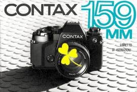 CONTAX 137 MD - 139 Q - 159 MM - 167 MT - 645 AF-  LIBRETTO MANUALE ISTRUZIONI 