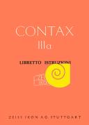 CONTAX ARIA - AX - G1 - G2 -  III A - LIBRETTO MANUALE ISTRUZIONI FOTOCAMERA
