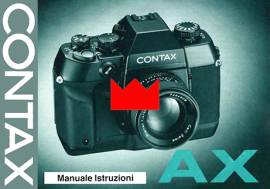 CONTAX ARIA - AX - G1 - G2 -  III A - LIBRETTO MANUALE ISTRUZIONI FOTOCAMERA