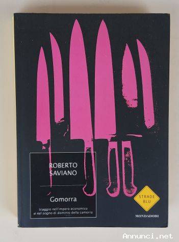 Gomorra di Roberto Saviano 1°Ed.Arnoldo Mondadori, 2008 perfetto