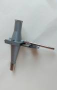 Lente per diapositive Fix-For-Projector Brevett. in metallo vintage molto raro
