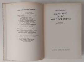 Dizionario dello stile corretto.Guida pratica per scrivere e parlare bene Aldo Gabrielli Ed.Mondador