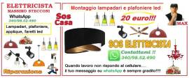 Installazione plafoniera led ikea 