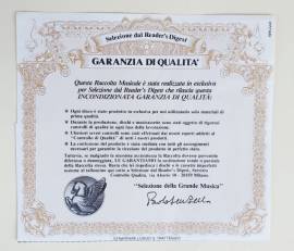 Invito al Valzer 10 Musicassette+Certificato Reader’s Digest come nuovo