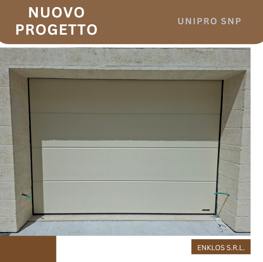 Portone sezionale UniPro SNP 3,160 m x 2,330 m
