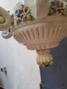 lampadario in ceramica