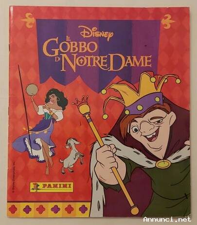 Disney: Il gobbo di Notre Dame: La raccolta delle figurine Panini 1996 - Album completo