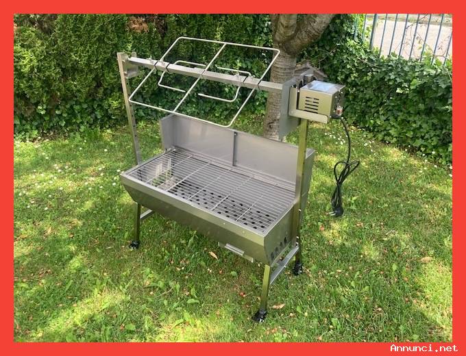 BARBECUE e GIRARROSTO Professionale DA ESPOSIZIONE !!!