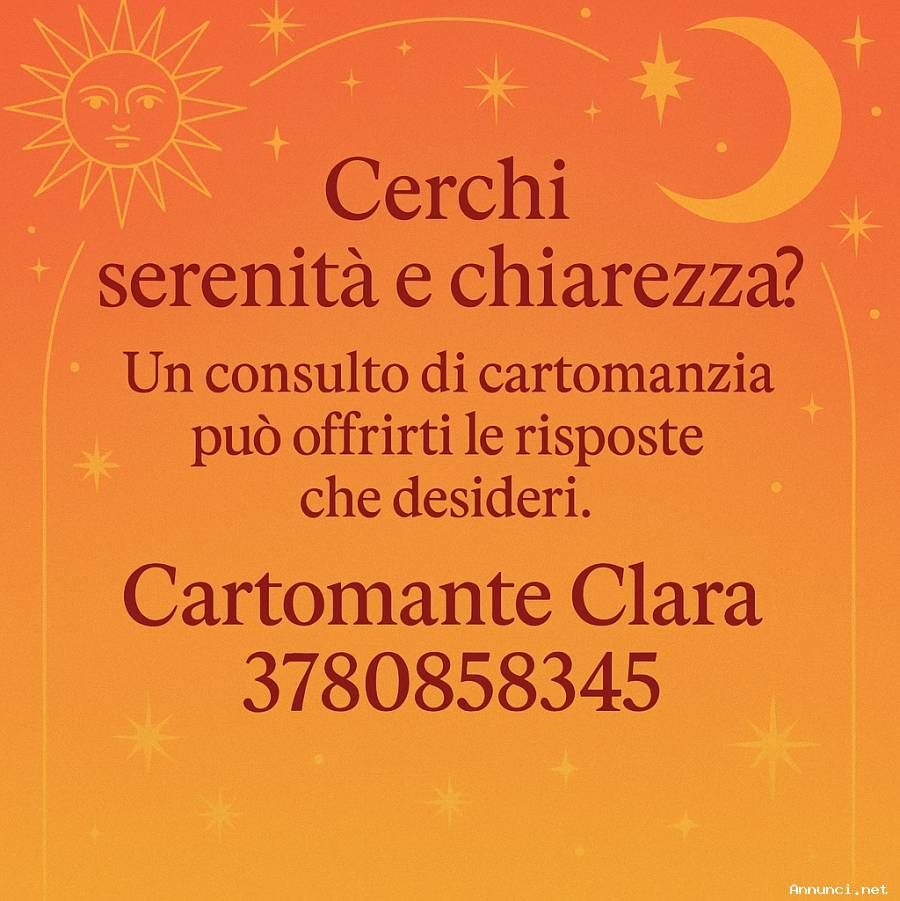 CARTOMANTE CLARA PER SVELARE IL TUO FUTURO
